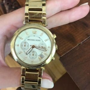 Gold Michael Kors Watch